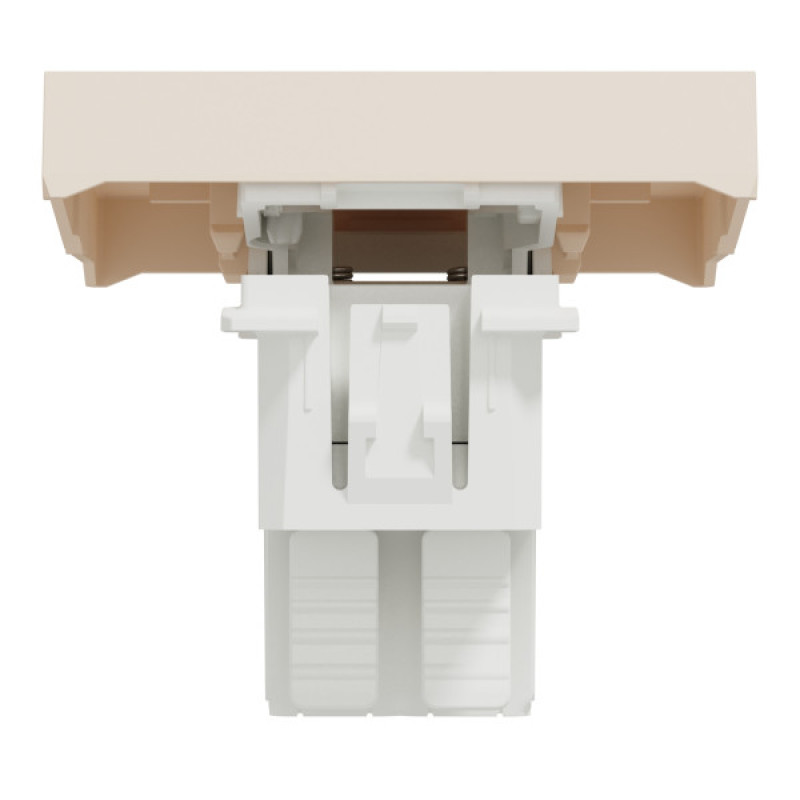 Перехресний вимикач Schneider Electric Unica New NU320544 1-клавішний 10А 2м бежевий