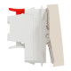 Перехресний вимикач Schneider Electric Unica New NU320544 1-клавішний 10А 2м бежевий