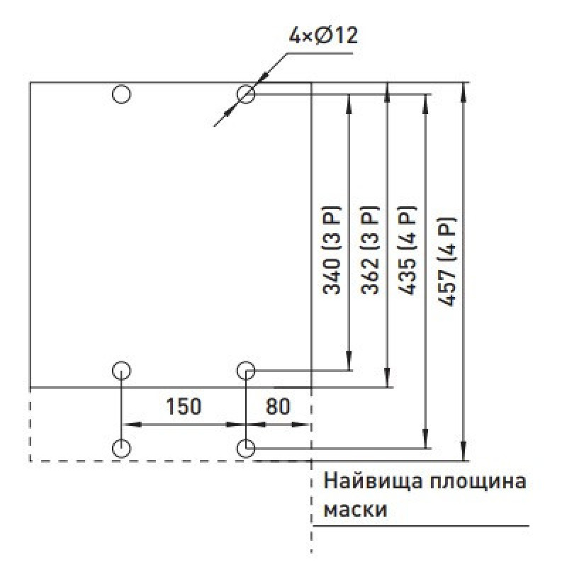 Воздушный автоматический выключатель E.Next e.industrial.acb.2000F.2000 400В 3Р с мотор-приводом и РН (i081103)