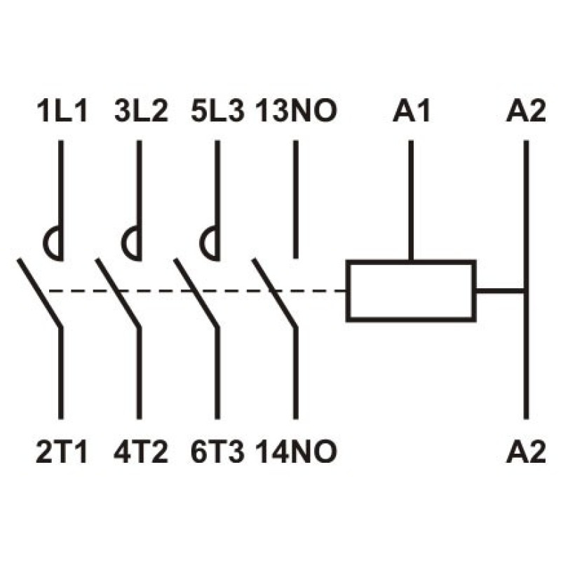 Контактор Promfactor FC-1/9А 1NO AC110В (FC10009110)