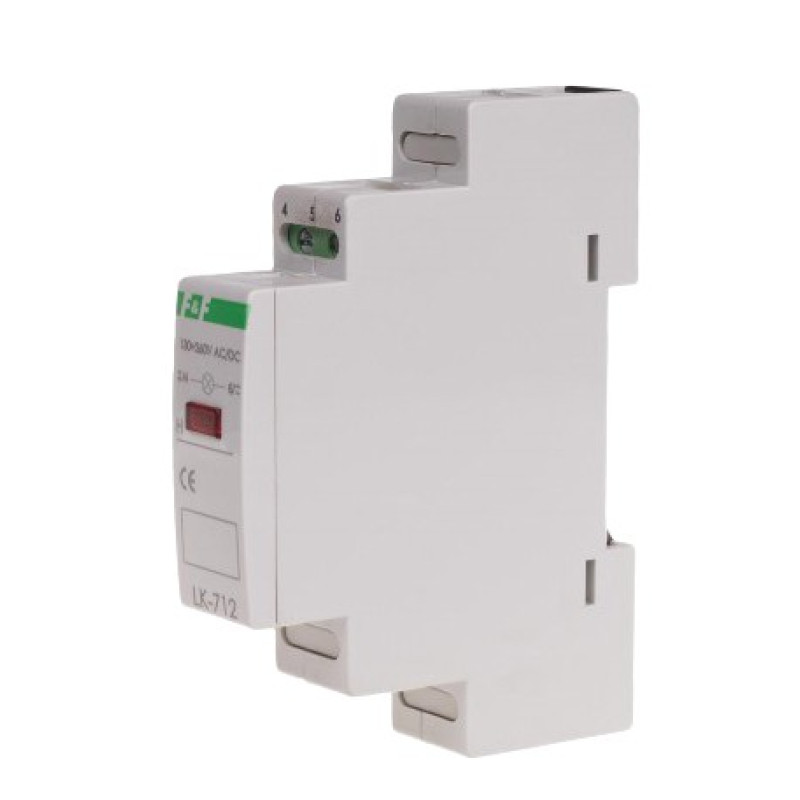 Сигнальна лампа F&F LK-712R-130-260V червона