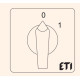 Кулачковый переключатель в корпусе ETI 004773159 CS 16 91 PN (2p «0-1» IP65 16A)