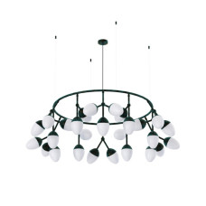 Люстра Pikart 37779-2 Burgeon E14 27x60W IP20 бирюзовая