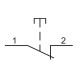 Одномісний пост керування Promfactor FP4-BOX1W4 з металевою кнопкою "STOP"