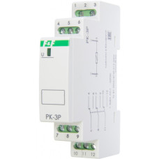 Допоміжне реле F&F PK-3P-24V 24В AC/DC 2х8A