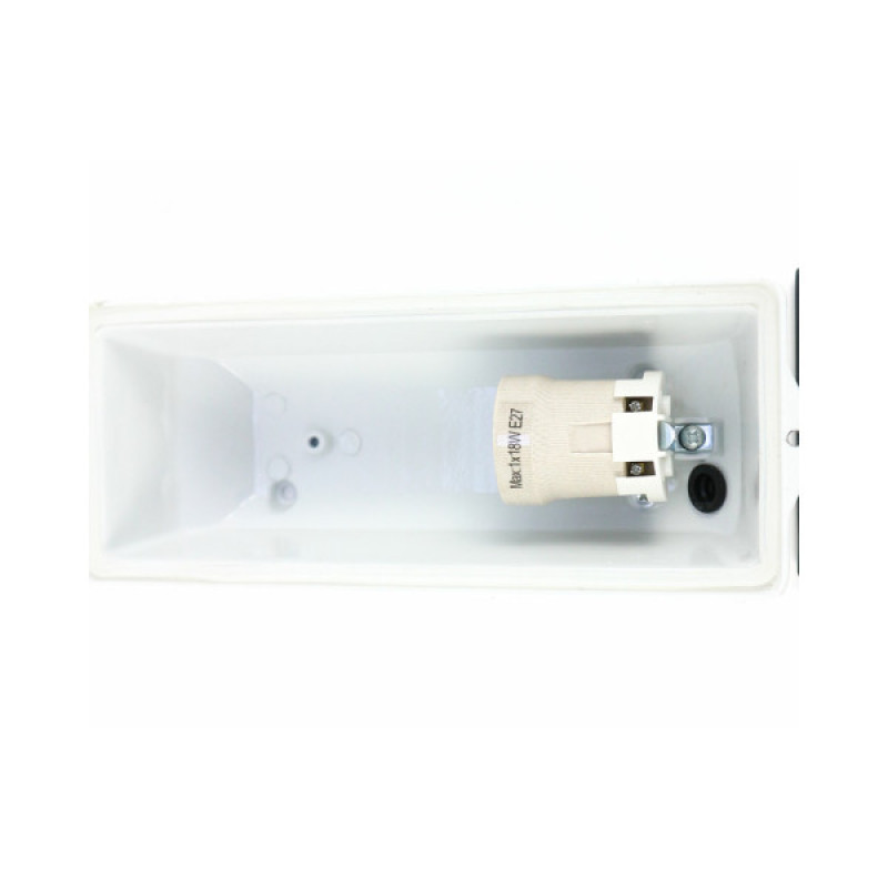 Уличный светильник Nowodvorski 4907 Ina E27 1x18W IP65 Серый