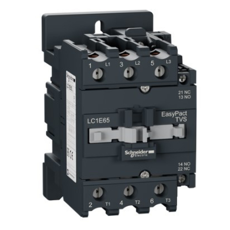 Контактор Schneider Electric LC1E65M5 3Р Е 65А АС3 220В