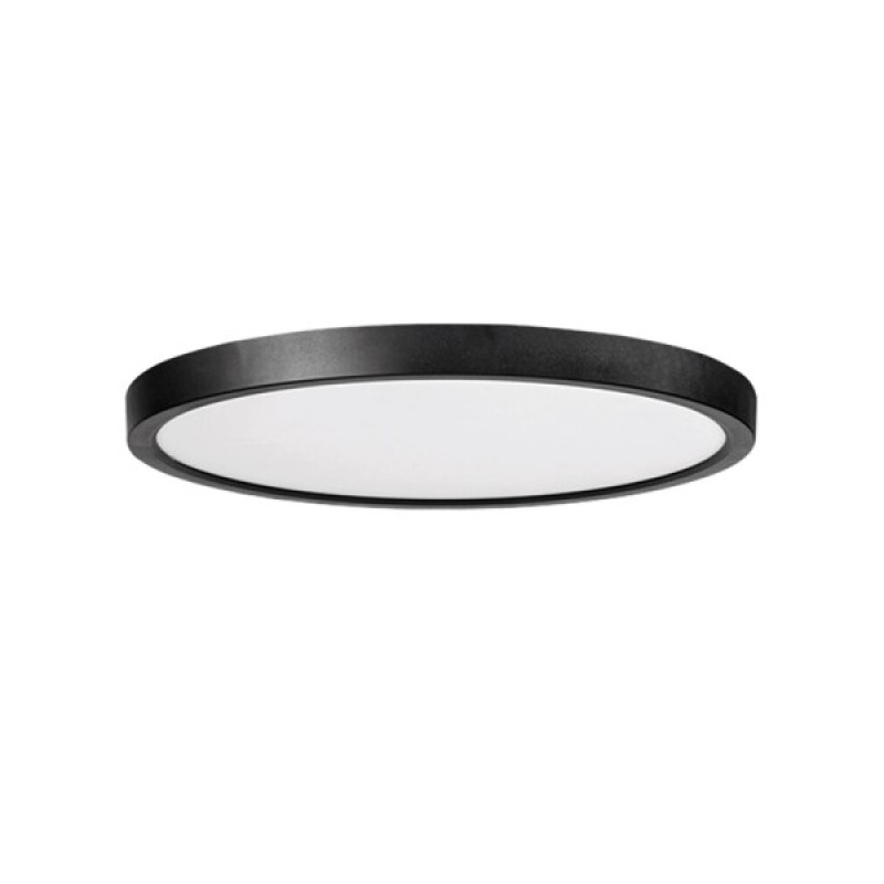 Світильник стельовий Azzardo AZ5370 Panka LED 1x45W 2800K/4000K/6000K 5400Lm IP40 чорний