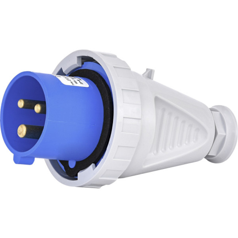 Кабельная силовая вилка ETI 004482024 EVH-1632 IP67 (16A 230V 2P+PE)