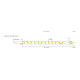 LED лента RISHANG 120-2835-12V-IP20 8,6W 818Lm 4000K 50м (RN08C0TA-B-NW_50)