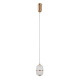 Підвісний світильник, люстра Italux PND-34375-1-HBR Alani LED 1x6W 3000K 588Lm IP20 золотий
