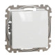 Кнопковий вимикач Schneider Electric Sedna Design & Elements білий SDD111111