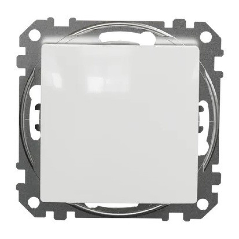 Кнопковий вимикач Schneider Electric Sedna Design & Elements білий SDD111111