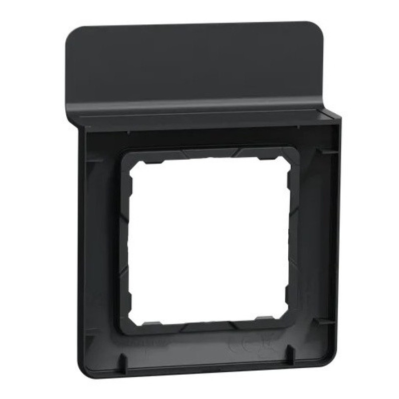 Рамка Schneider Electric Sedna Design с подставкой для мобильного черная SDD314809