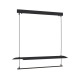 Люстра Pikart 38371-1 Frame LED 1x20W IP20 чорна