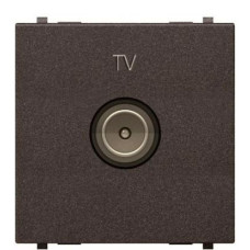 TV розетка ABB Zenit N2250.7 AN 2М (антрацит)