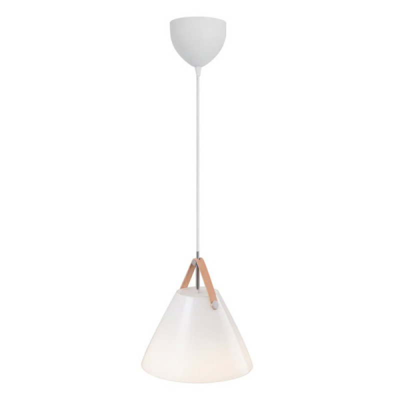 Підвісний світильник, люстра Nordlux 84313001 Strap E27 1x40W IP20 білий