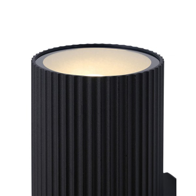 Уличный светильник Nordlux 2618231003 Kyklop Ripple Maxi E27 2x15W IP54 черный
