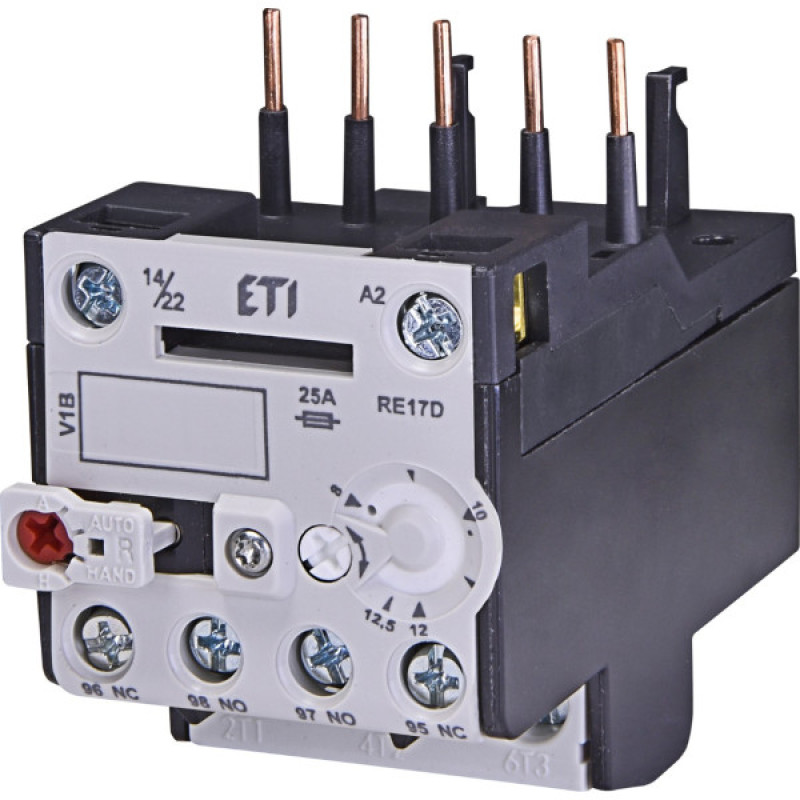 Тепловое реле ETI 004641410 RE 17D-12.5 (8..12.5A) (для CE, CAE, CE17)