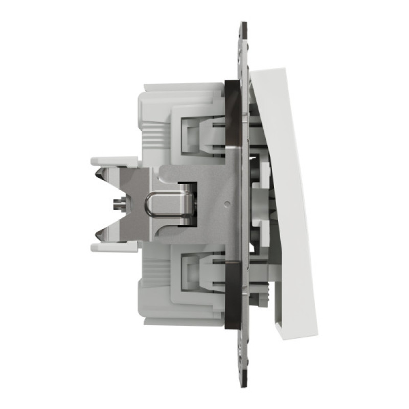 Выключатель кнопочный Schneider Electric Asfora без рамки белый (EPH0770121)