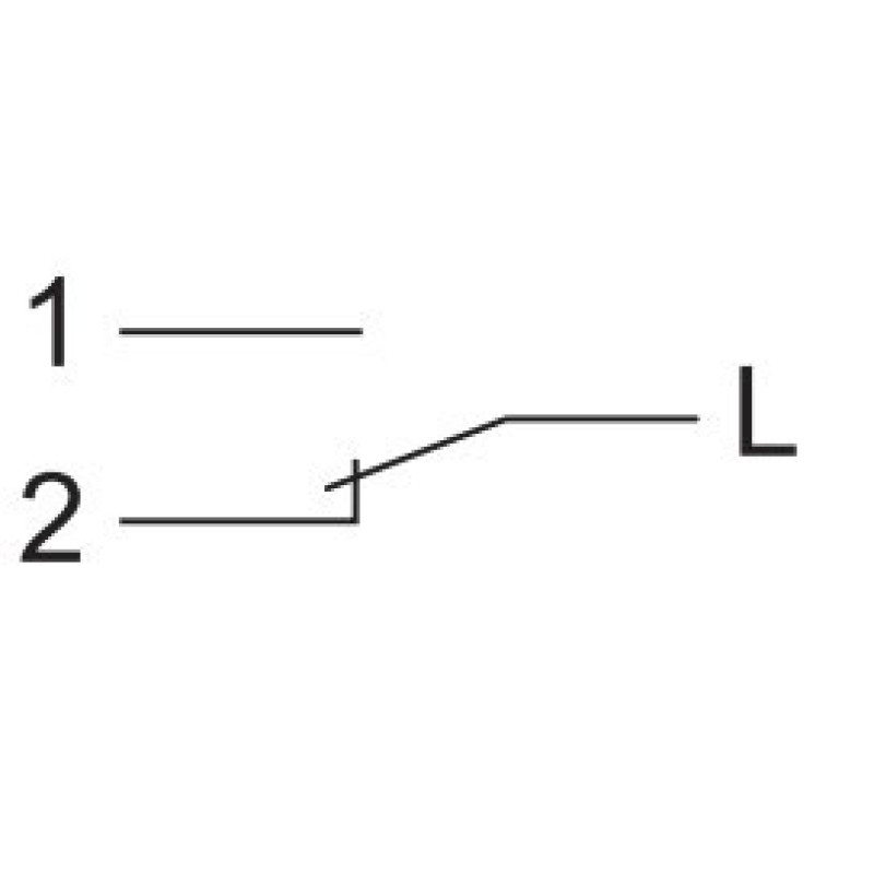 Одноклавишный переключатель Schneider Electric NU310330 (схема 6) 10А 1М (алюминий)