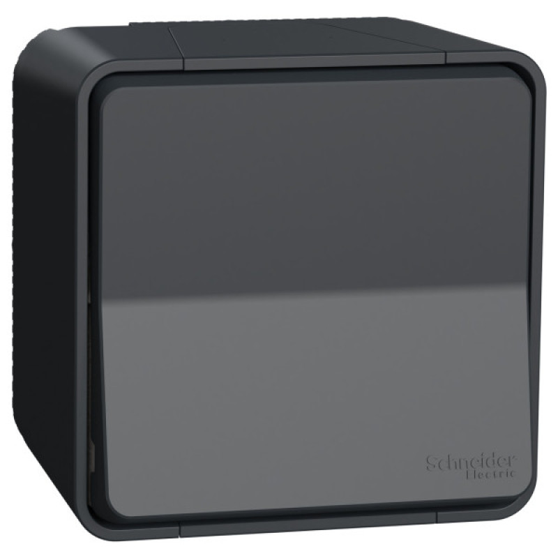 Накладной перекрестный выключатель Schneider Electric MUR35023 IP55 (черный)