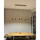 Люстра Nowodvorski 9675 Imbria GU10 6x10W IP20 чорна