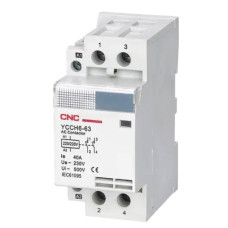 Модульний контактор CNC YCCH6-63 2Р 220В 2NO (Б00029386)