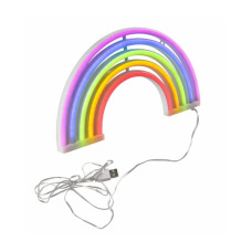 Бра, настенный светильник Goldlux 327130 Neon Rainbow LED 1x3W IP20 белый