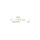 LED стрічка COLORS 60-2835-12V-IP20 4,4W 500Lm 6000K 5м (DJ60-12V-8mm-W)