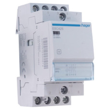 Контактор 25A ESC425S бесшумный (4НО, 230В) 2м Hager