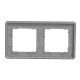 Рамка двойная Schneider Electric Sedna Elements искусственное черное стекло SDD361802