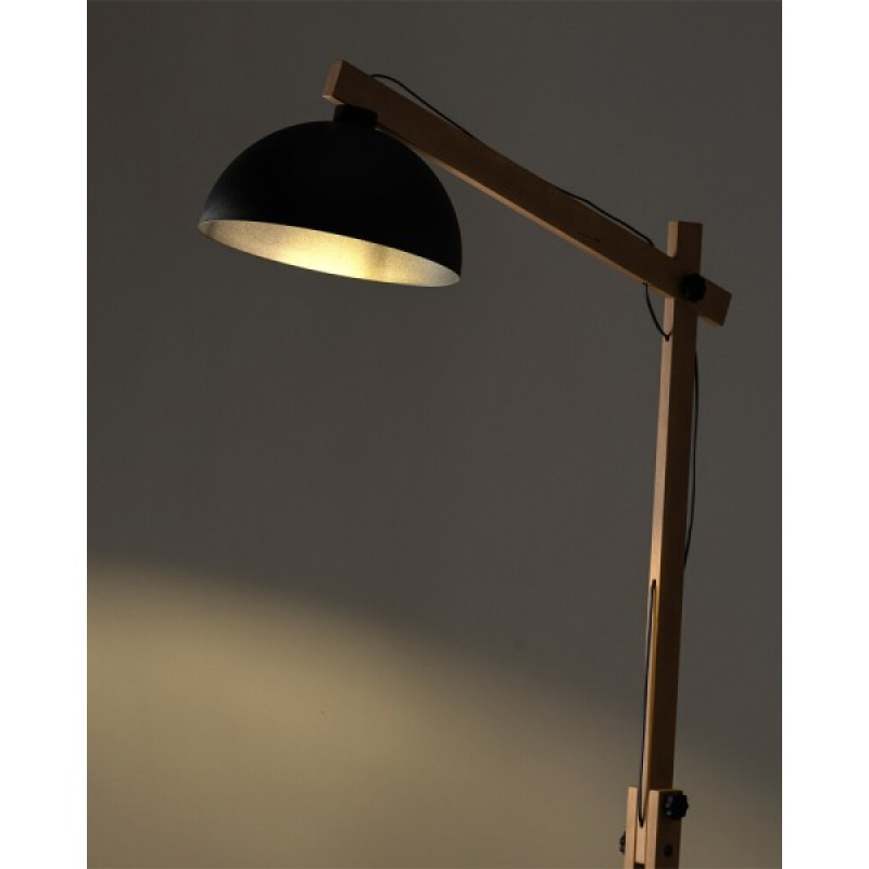 Торшер TK Lighting 5582 Oslo E27 1x15W IP20 черный