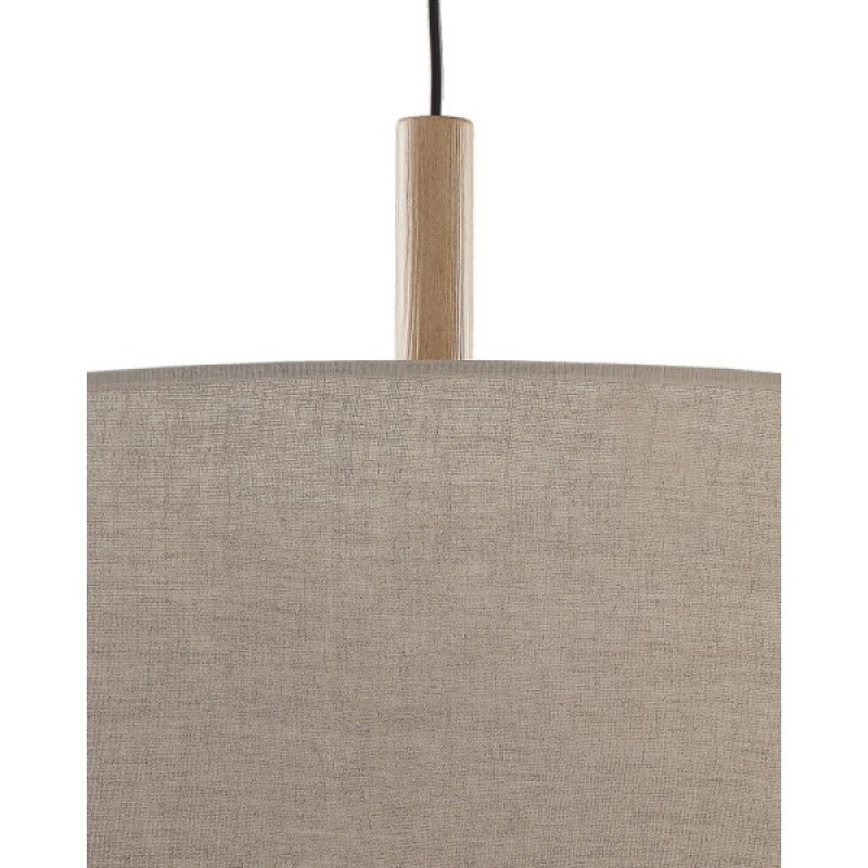 Подвесной светильник, люстра TK Lighting 6107 Deva E27 1x15W IP20 бежевий