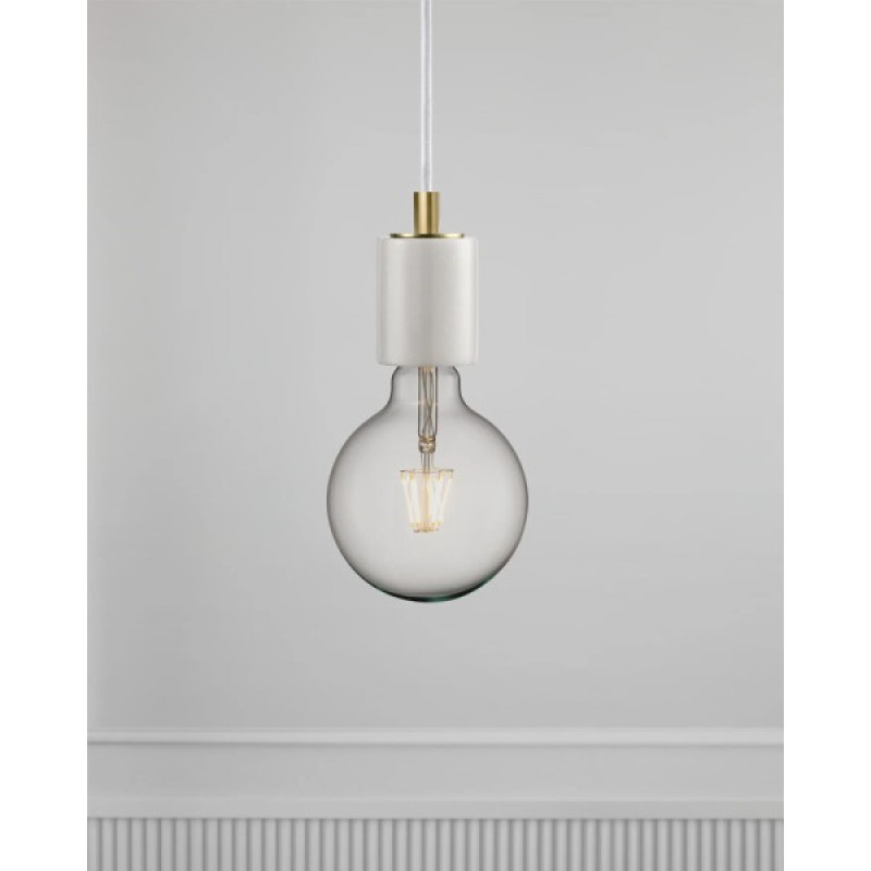 Подвесной светильник, люстра Nordlux 45883001 Siv E27 1x60W IP20 белый