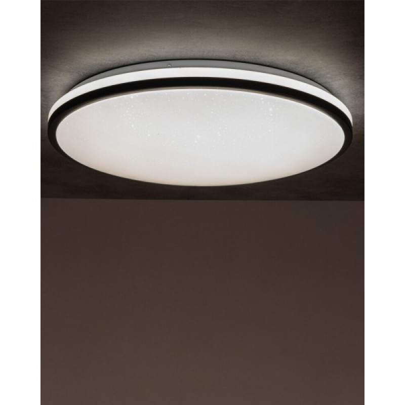Потолочный светильник с пультом Kanlux 37329 Arvos LED 1x37W 3000K-6500K 2680Lm IP20 черный