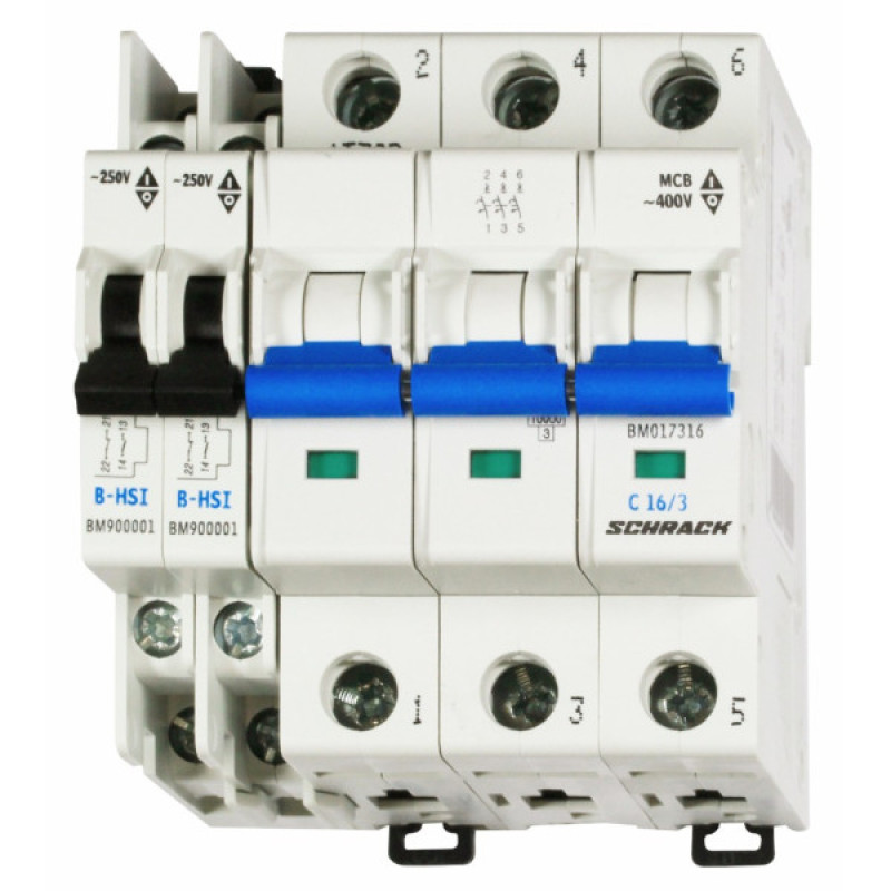 Дополнительный контакт Schrack BM900001 1НО+1НЗ для BM/BO/BE
