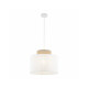 Подвесной светильник, люстра Tk Lighting 1856 Duo Juta E27 1x15W IP20 Белый