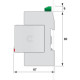 Обмежувач перенапруги ETI 002442952 ETITEC V T2 255/20 (1+0)