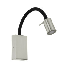 Бра, настенный светильник Eglo 96567 Tazzoli LED 1x3.5W 3000K 320Lm IP20 никелевый