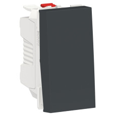 Одноклавишный выключатель Schneider Electric NU310654 (схема 1) 10А 1М (антрацит)