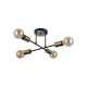 Люстра Italux PND-4052-4-BL-HBR Formio E27 4x40W IP20 латунная