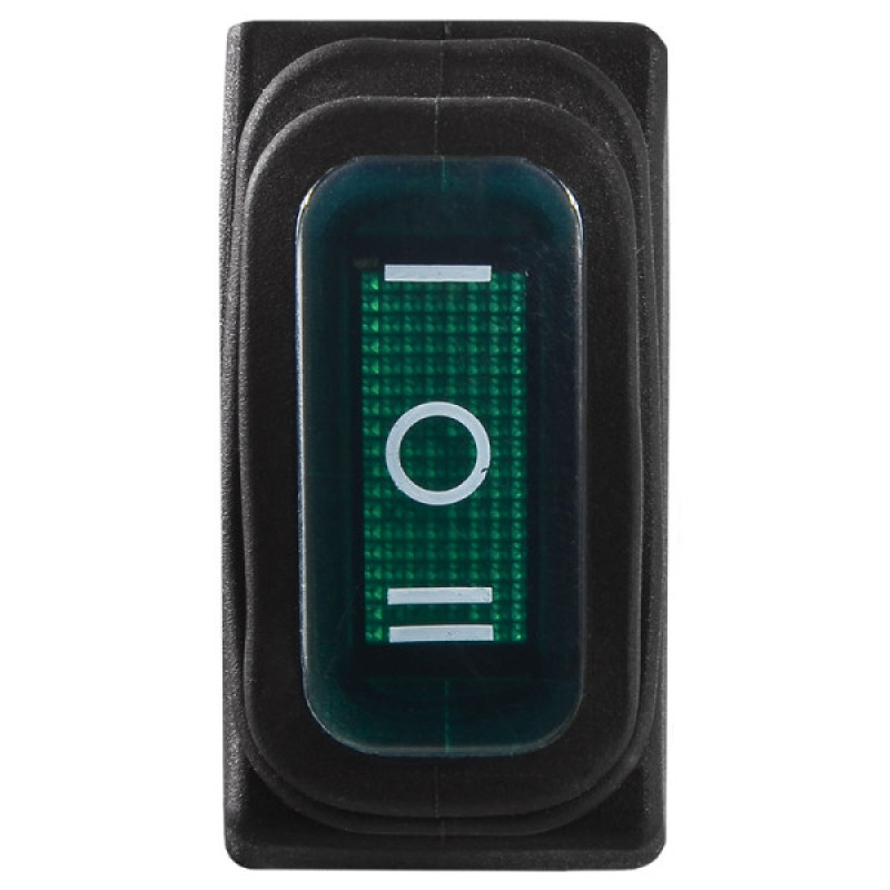 Перемикач Аско-Укрем KCD3-103W GR/B (I-0-II) IP54 зелений (A0140040043)