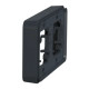 Горизонтальная 2-постовая рамка Schneider Electric MUR34101 IP55 (черный)