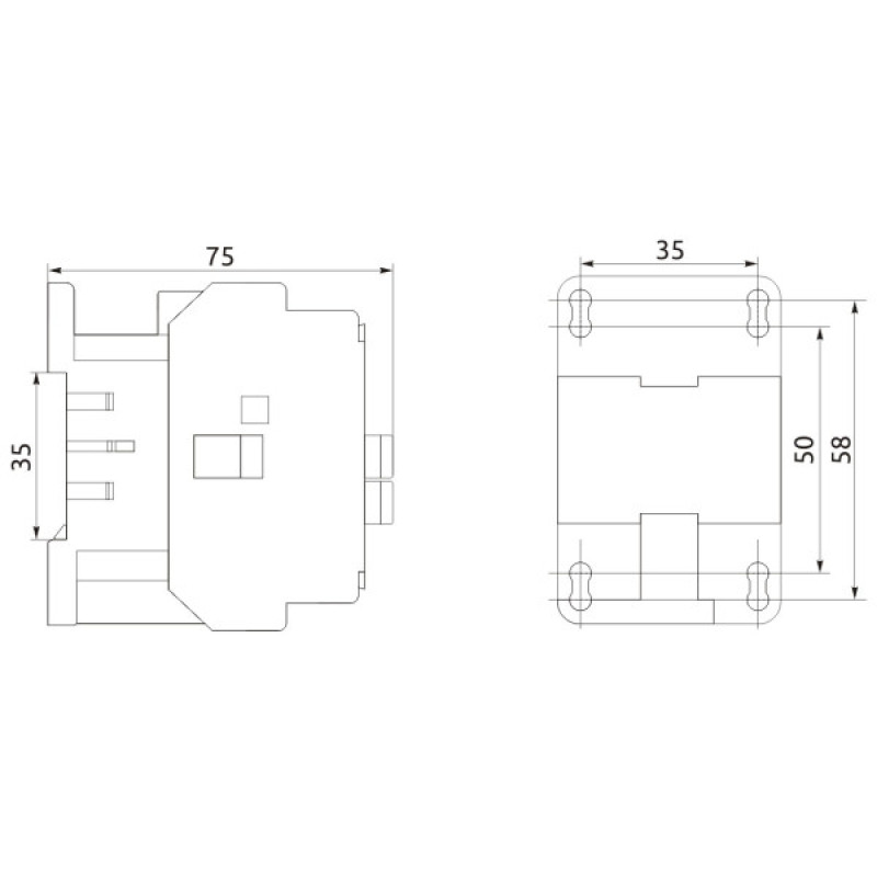 Магнитный пускатель Promfactor FC-1/12А 1NO AC230В (FC10012230)