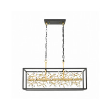 Люстра Zuma Line P0578-06C-P7TF Spring G9 6x33W IP20 золота (5905316640344)