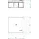 Коробка розподільна Elektro-Plast (0226-00) 87х87х39