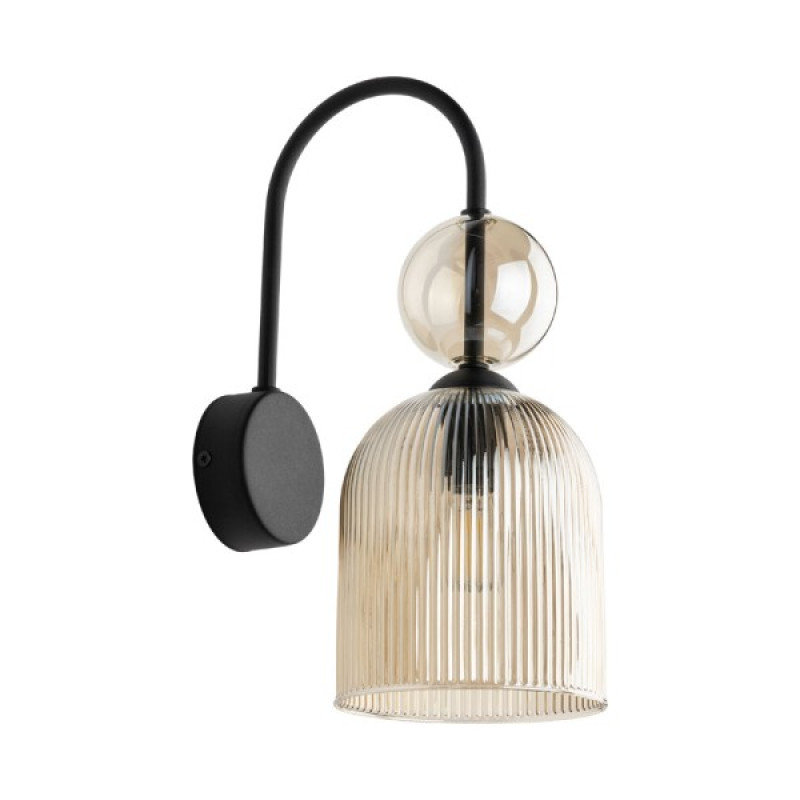 Бра, настенный светильник TK Lighting 11140 Sophia E14 1x10W IP20 янтарный