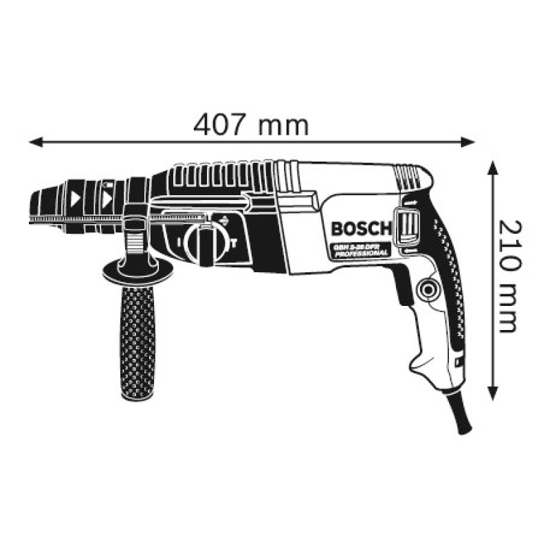 Перфоратор Bosch GBH 2-26 DFR Professional