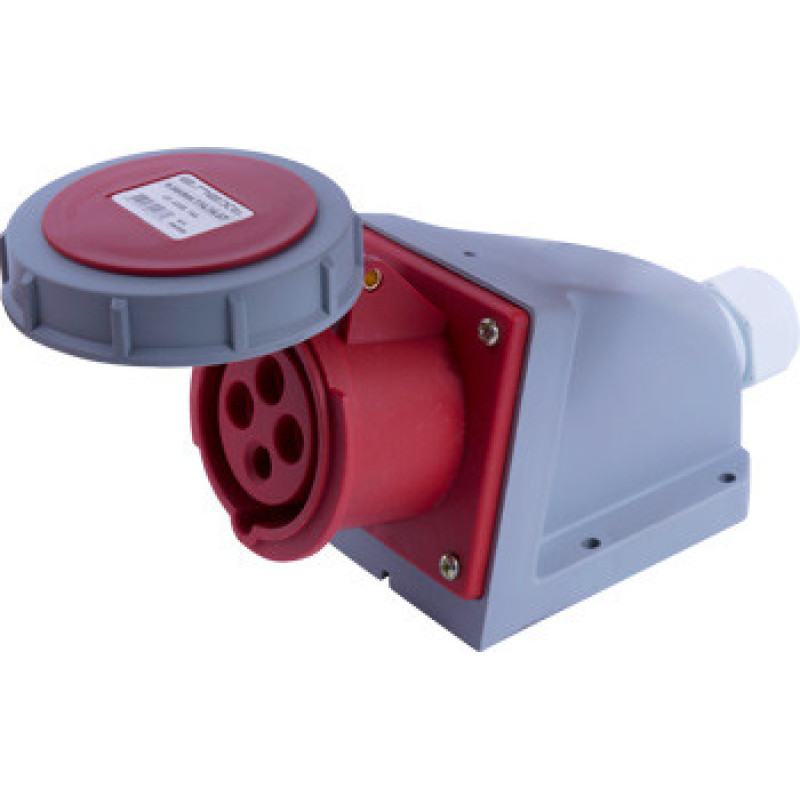 Стационарная силовая розетка E.Next e.socket.114.16.67 4п 16А 400В IP67 (i082008)